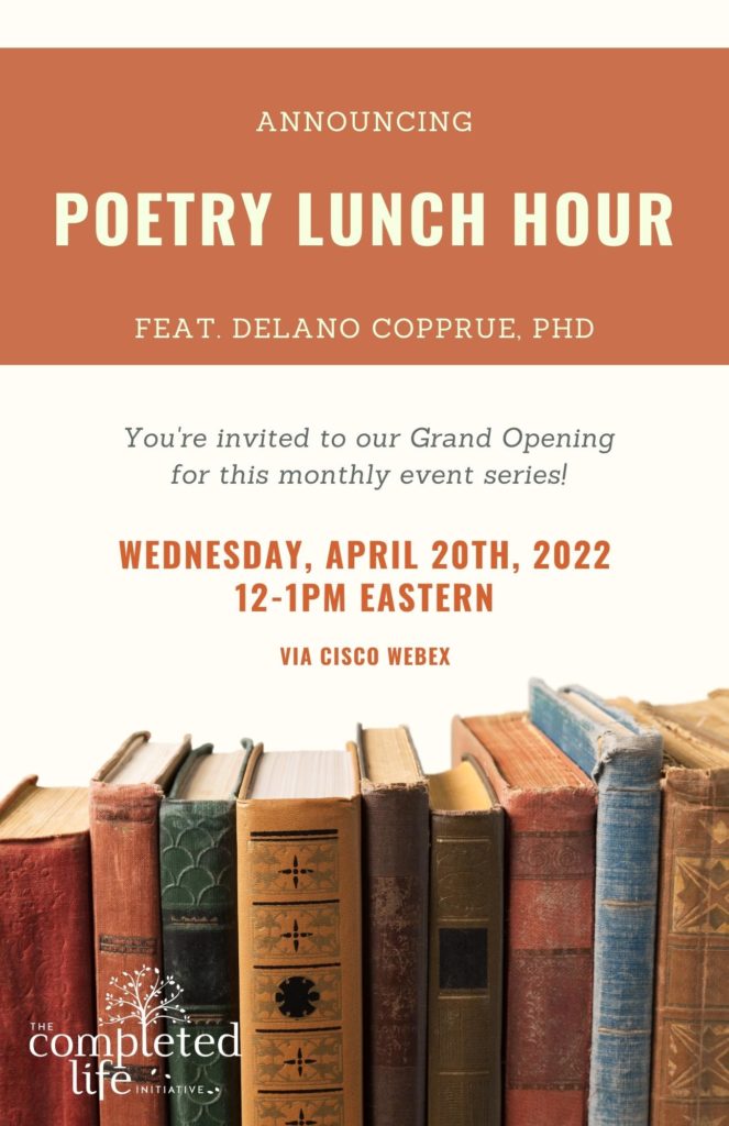 2022 Poetry Lunch Hour Series Feat. Delano Copprue (1)