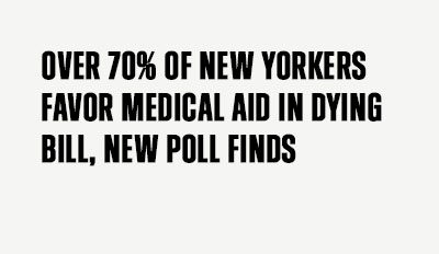 Over 70% of New Yorkers favor Medical Aid in Dying bill, new poll finds