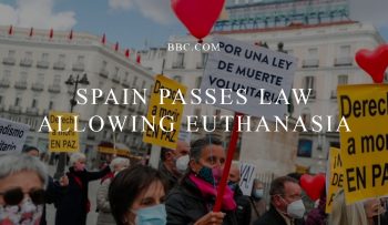 Spain passes law allowing euthanasia